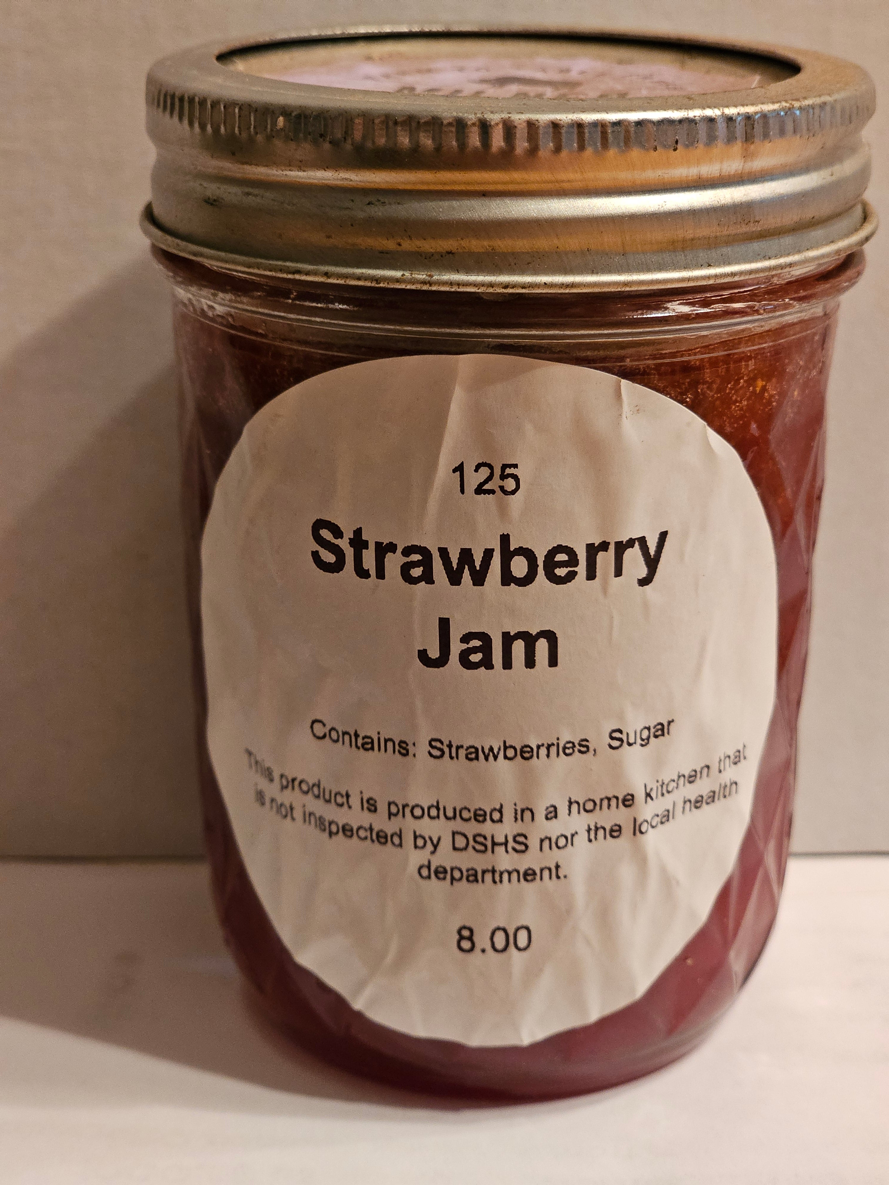 Strawberry jam